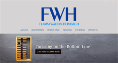 Desktop Screenshot of flammlaw.com